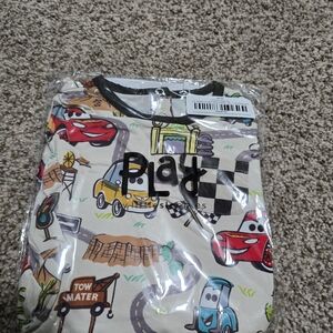 Little Sleepies Cars Radiator Springs Romper 6 - 12 Months NWT